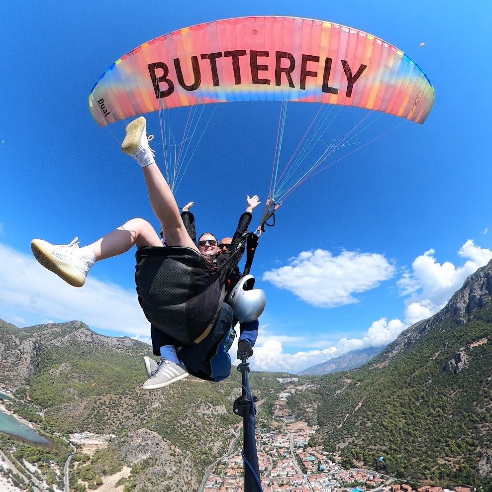 Онлайн бронирование парашюта-бабочки